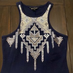 Navy express dress